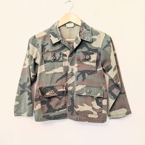 Girls  Military Style Jacket